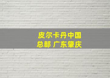 皮尔卡丹中国总部 广东肇庆